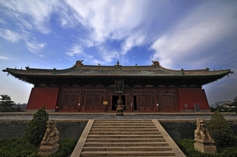 Chongfu Temple in Fuzhou